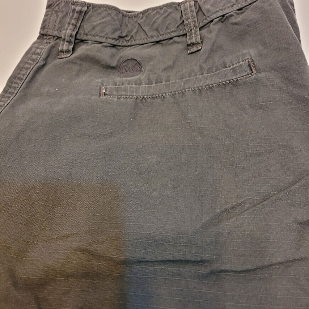 Wrangler Cargo Shorts Mens 46 Gray Excellent Ripstop Cotton 60CRWAH Utility